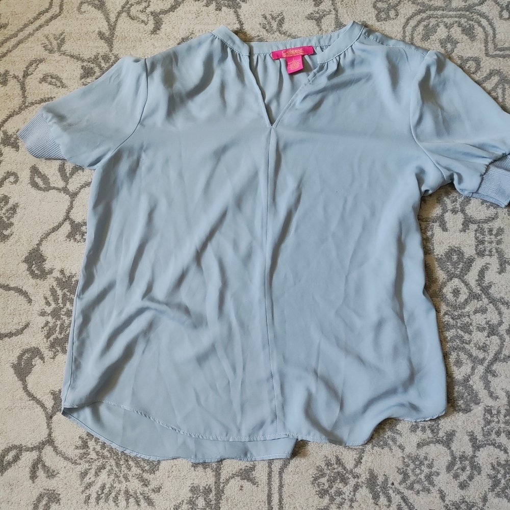 Light Blue Women's Top